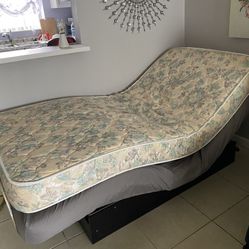 Electric Adjustable Hospital Bed with Mattress & Remote Control