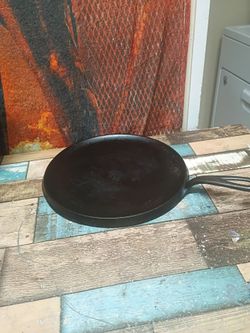Cast iron pans