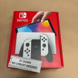 Nintendo Switch OLED Gaming Consoles New - Only $1 Today Pay The Rest Later! 