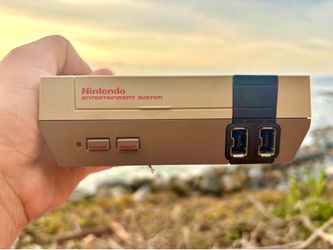 Nintendo Entertainment System and controller