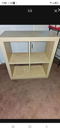4-Cube Storage Shelf Unit