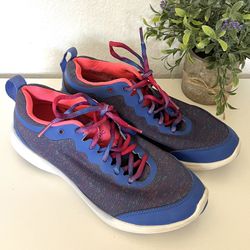 6.5 Vionic Womens Athletic Sneakers Agile Fyn Blue Pink 335FYN Shoes Purple Shoes