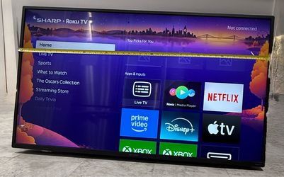 Sharp Roku smart tv