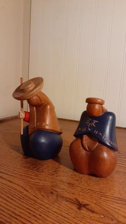 Asian Figurines 5" Tall