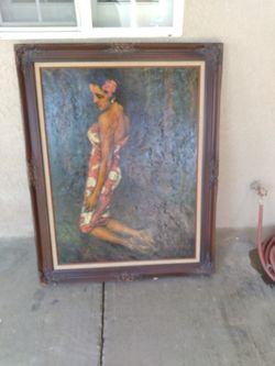 Cuadro Pintura. 38x48.