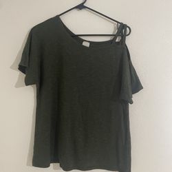 Kaileigh Olive Green Top