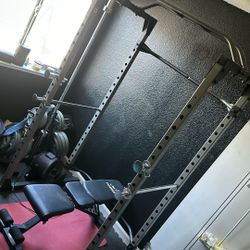 Squat Rack And Bench 