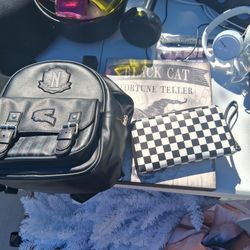 Mini Back Pack and Wallet