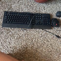 keyboard and mouse