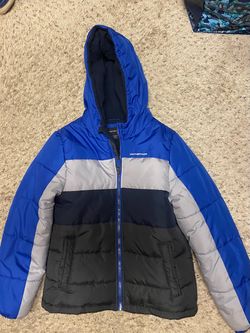 Kid’s rain puffy jacket size 10-12 $10