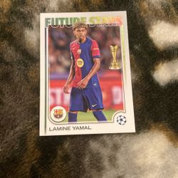 Lamine Yamal Future Stars Card