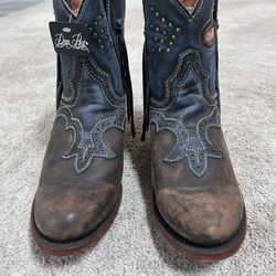 Dan Post Boots With Hearts And Tassels 