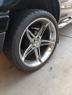 Foose wheels 22"