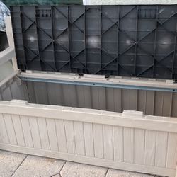 70 Gallon Storage Bench Deck Box For Patio Furniture 