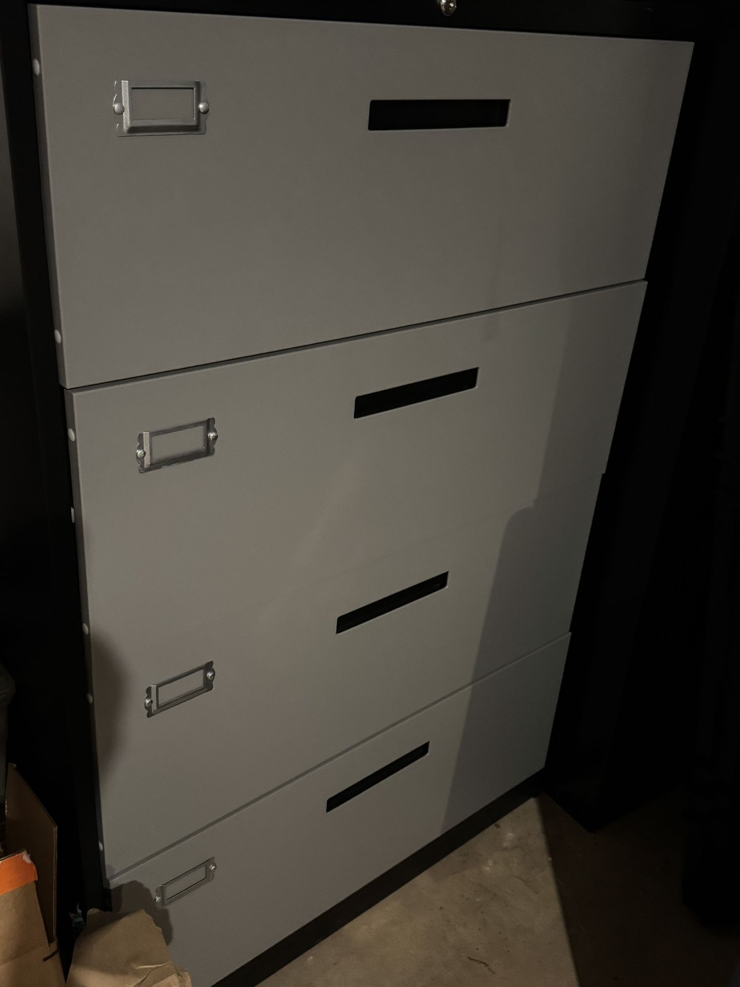 4 Drawer Metal Filing Cabinet 