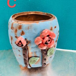 Beautiful Hand pinched flowerpot succulent ceramic flowerpots.