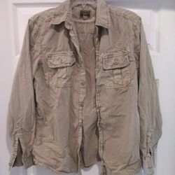 CONVERSE ONE STAR BUTTON UP SHIRT SIZE S