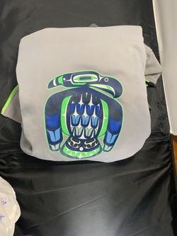 Rare Adidas Seahawks Zip-up hoodie