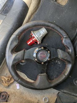 NRG detachable steering wheel