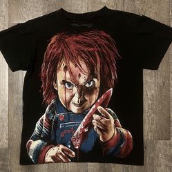 Vintage Chucky Resurrection Resurreccion Horror Shirt size Small