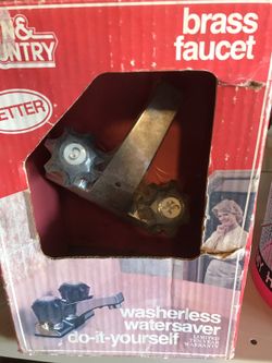 Brand-new still in the box faucet