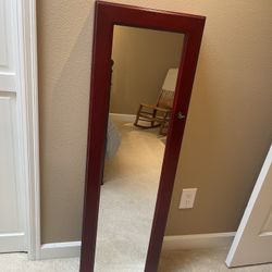 Jewelry Cabinet With Mirror 