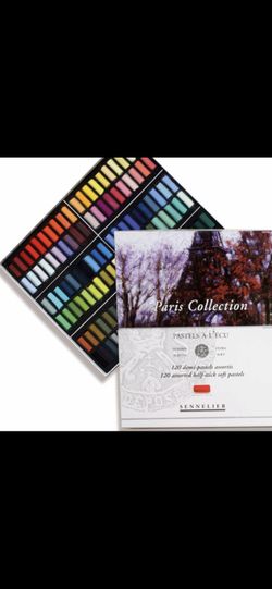 NEW 120 DEMI-PASTELS SENNELIER 