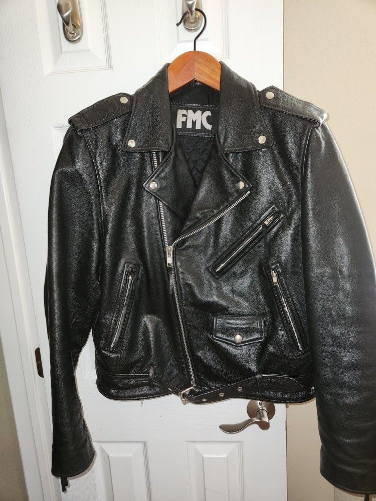 Classic Leather Motorcycle Jacket