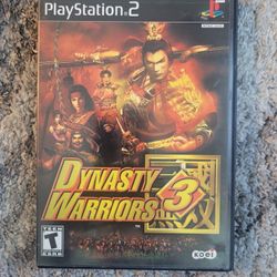 Ps2 Dynasty Warriors 3