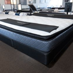 New King Set! W/ Box Spring Only  $300 Down! Pillow Top Mattress