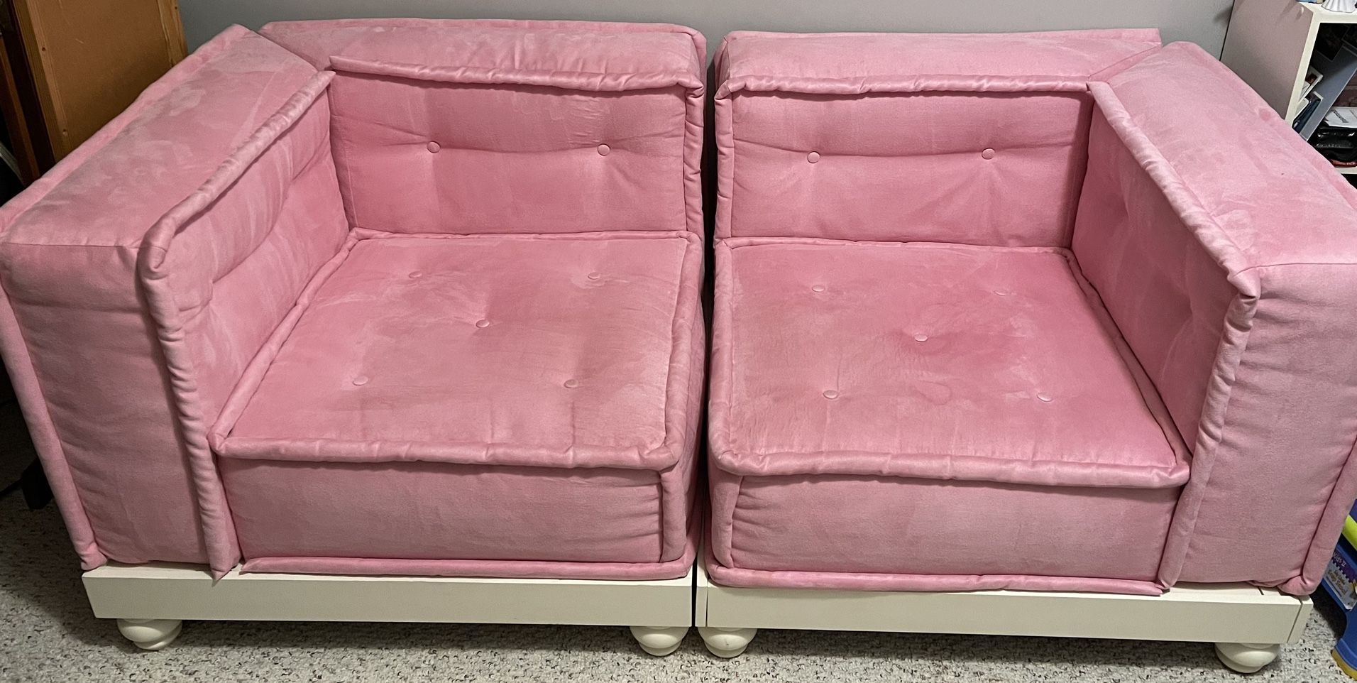 Pottery Barn Teen Cushy Lounge Loveseat Set for Sale in Harrisburg, NC