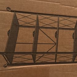 Light and Strong 5 Tier Folding Shelf Kitchen Shelf Organizer Rack