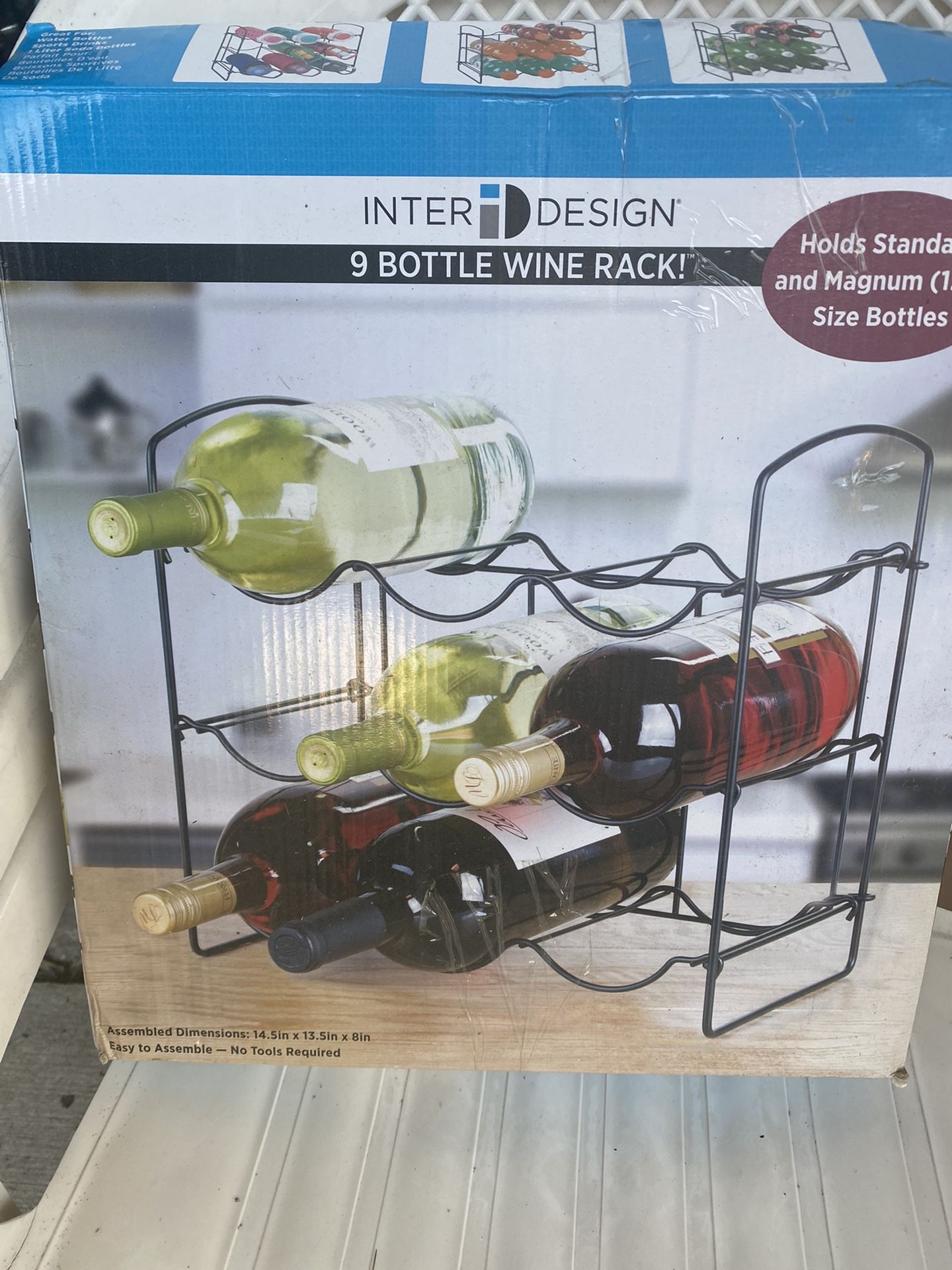 9 Bottle Wine Rack