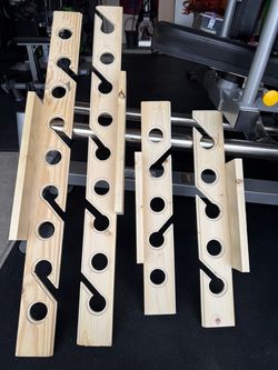 Custom fishing rod holders
