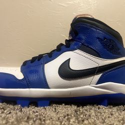 Jordan Cleats ( Mold ) Royal, 8.5