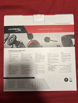 Hyper X Cloud 2 Wireless Headphones For PS4/ PS5 Nintendo Switch & PC Thumbnail
