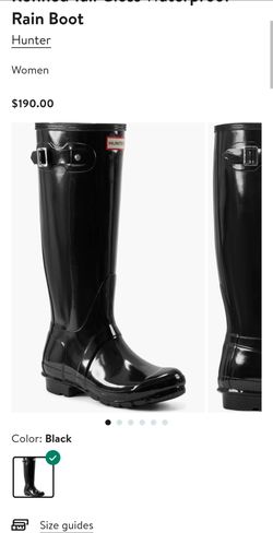 Hunter tall boots