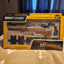 GOAT GUNS miniature Toy Model M1 GARAND