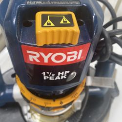 Ryobi Manual Router 1 1/2 HP $40.00 Cash Only.