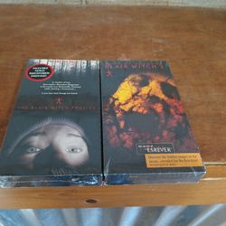 Blair Witch Project 1@2 VHS Sealed New