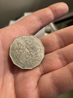 1988 AUSTRALIA 50 CENTS UNCIRCULATED COMMEMORATIVE COIN- 1788