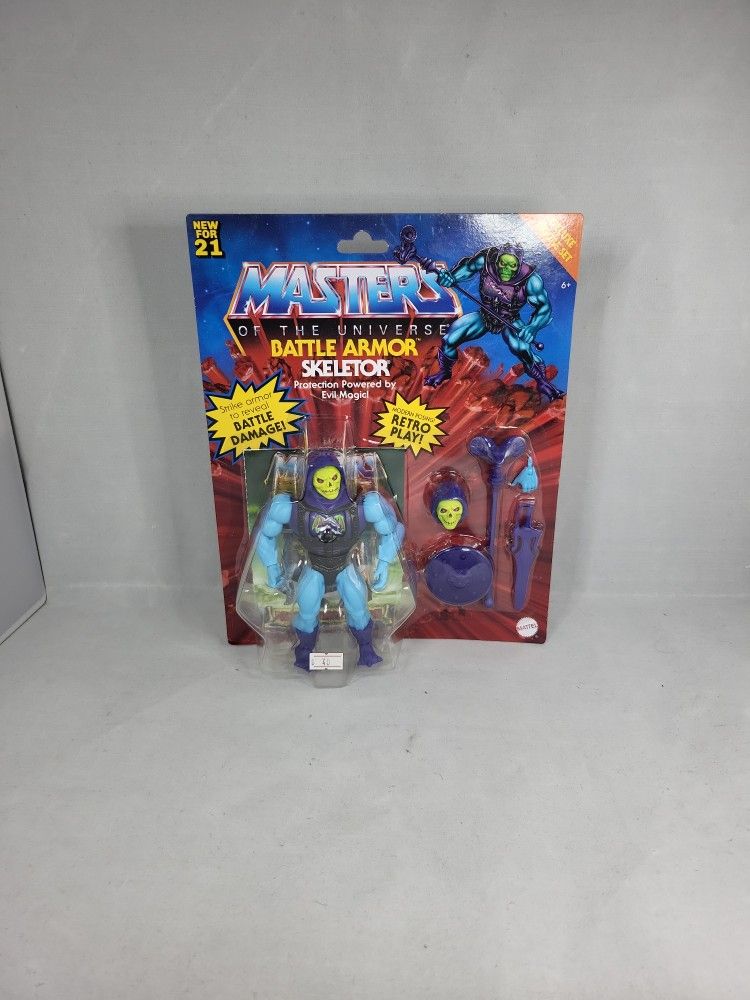 MOTU Battle Armor Skeletor Brand New