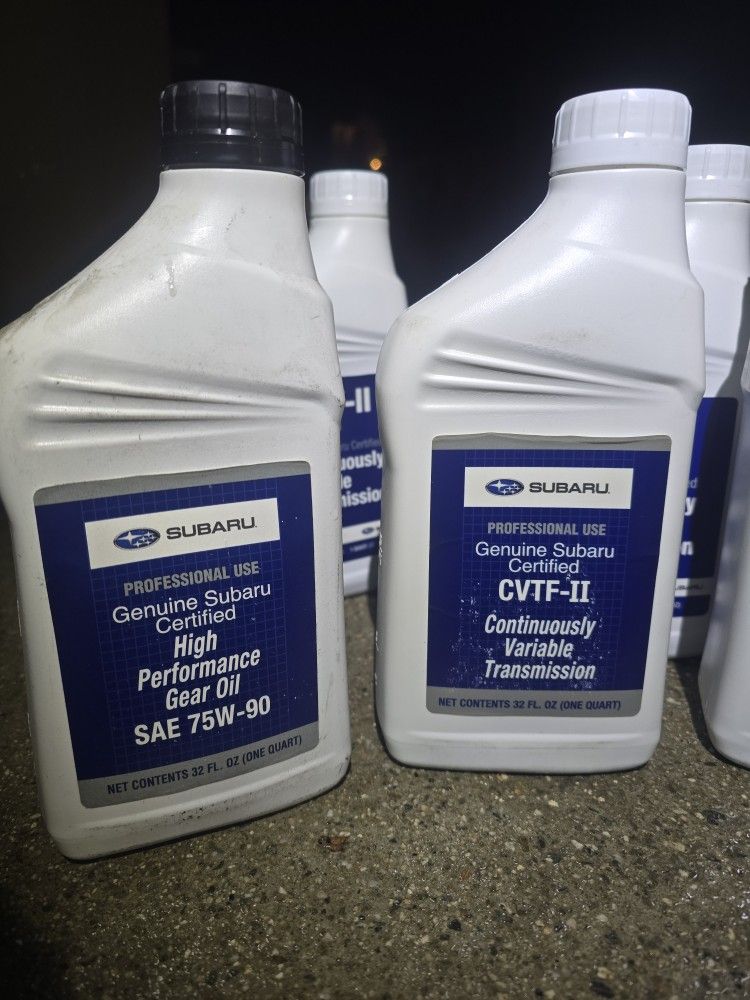 Subaru Gear Oil Sae W75-90 , CVTF-II
