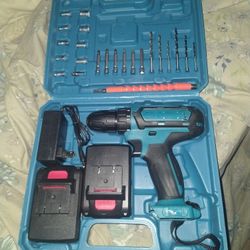 Cordless Drill And ChainSaw