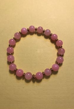 Rose quartz bracelet