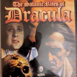 The Satanic Rites Of Dracula. Horror On DVD. Terrorizing London In 1970. 87 Min, Stereo, Color Classic Halloween Scary. 