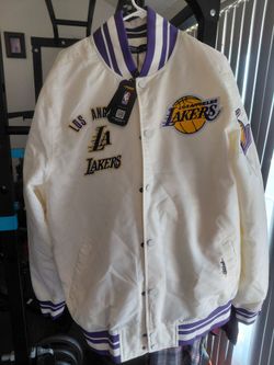 Pro standard los angeles Lakers jacket retro classic new color cream