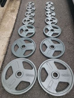 Olympic Grip Plates-255lbs Cash or Zelle