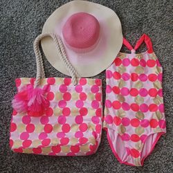 Girl's Beach Bundle Size 7/8