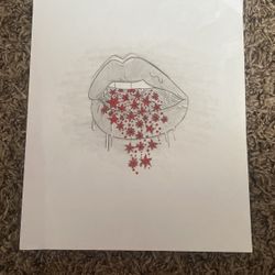 Lip Drawing 